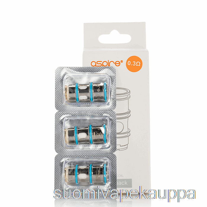 Vape Kauppa Aspire Guroo Vaihtokelat 0.3ohm Mesh Coils